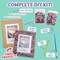 Kids Picture Frame Mosaic Craft Kit Craft DIY Arts & Crafts for Kids Frame Kit Great Birthday Gifts for 3 4 5 6 7 8 9 10 11 12 Year Old Holiday Christmas Gift for Girls